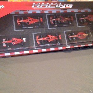 🏎️Burago F1 Formula 1 1:43 DieCastSet of 6 Cars Ferrari🏁